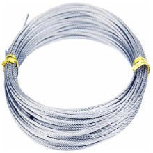 Hot-dip Galvanizad Hierro de acero 1 x 7 cables Core de acero alambre de aluminio LGJ-95/15 en rollo de acero con recubrimiento de zinc